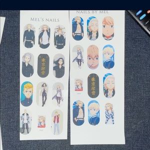 Tokyo revengers nail decal